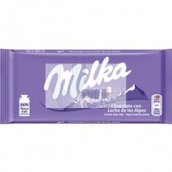 Chocolate Milka de leite 100gr