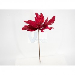 Flor - Poinsétia vermelha 24cm