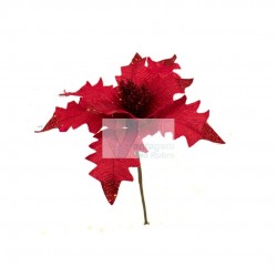 Flor - Poinsétia vermelha 40cm