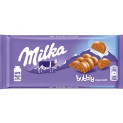 Chocolate Milka bubbly milk 90gr