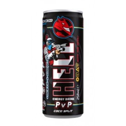 Bebida energética HELL Gamer PVP (sabor cereja preta) 250ml