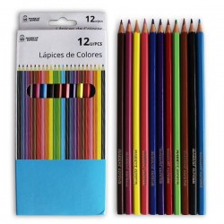 Pack de 12 lápis de cor